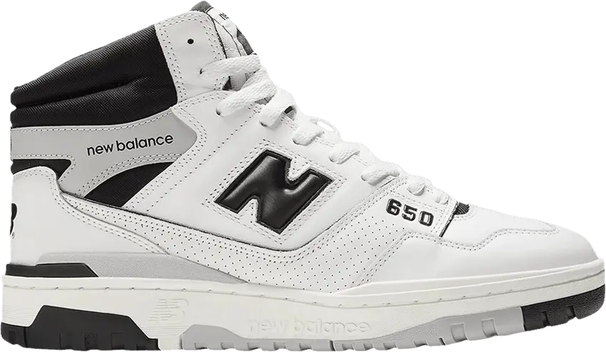  New Balance 650R White Black Grey