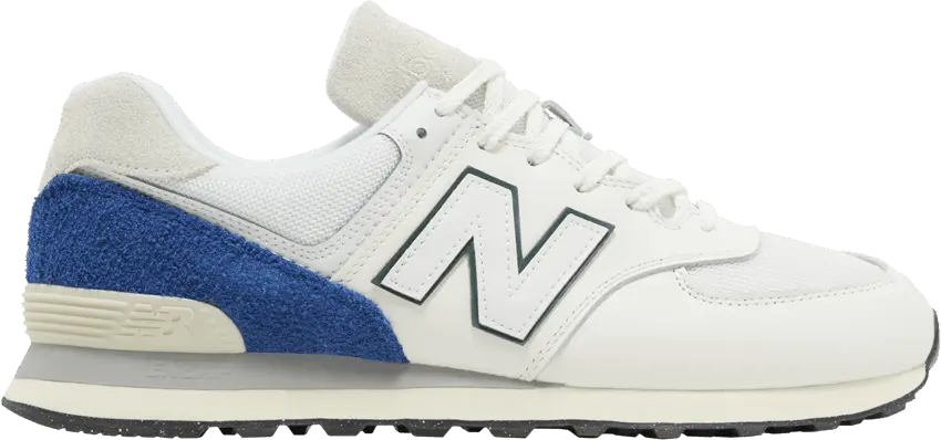  New Balance 574 White Royal Blue