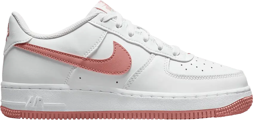  Nike Air Force 1 Low Summit White Red Stardust (GS)