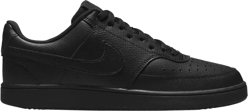  Nike Court Vision Low Next Nature Triple Black