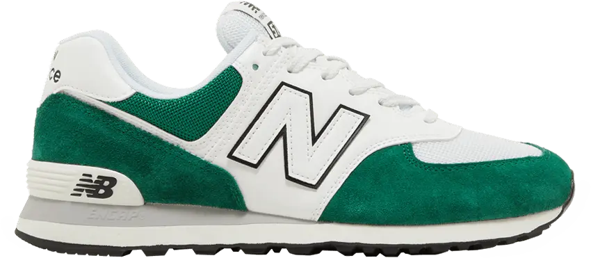  New Balance 574 Classic Pine White Black