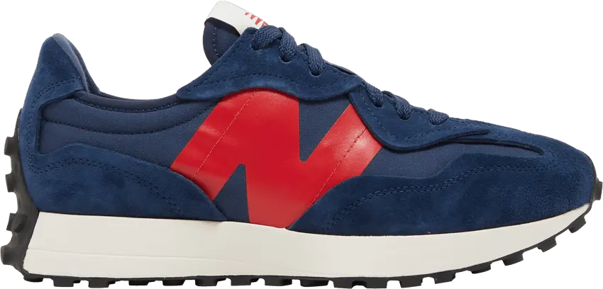  New Balance 327 Navy True Red