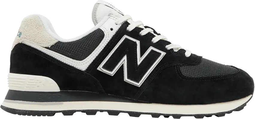  New Balance 574 Black Off White (2023)