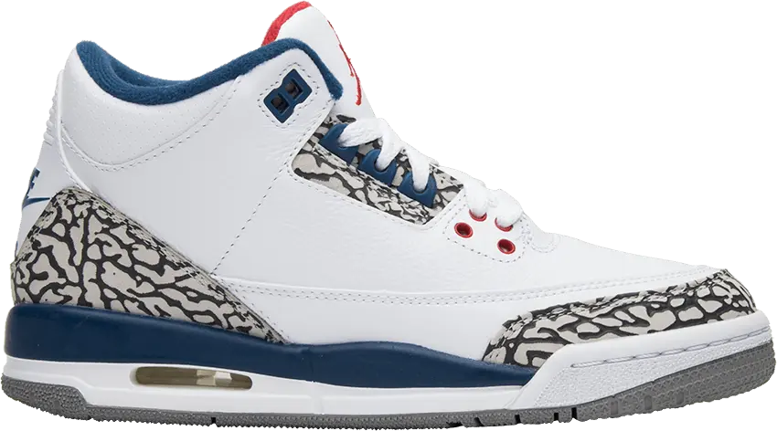  Jordan 3 Retro True Blue (2016) (GS)