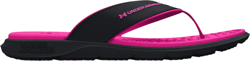 Under Armour Ignite Pro Marbella Sandal GS &#039;Black Rebel Pink&#039;