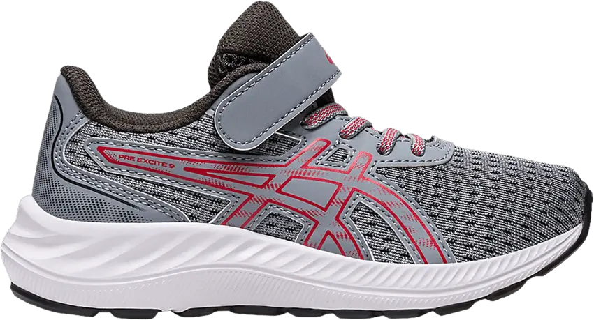 Asics Pre Excite 9 PS &#039;Sheet Rock Electric Red&#039;