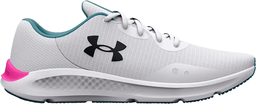 Under Armour Wmns Charged Pursuit 3 Tech &#039;White Pink Aqua&#039;