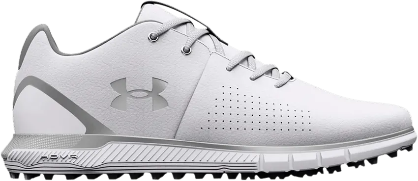 Under Armour HOVR Fade 2 Spikeless Golf 2E Wide &#039;White Metallic Silver&#039;