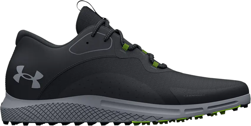  Under Armour Charged Draw 2 Spikeless Golf &#039;Black Steel&#039;