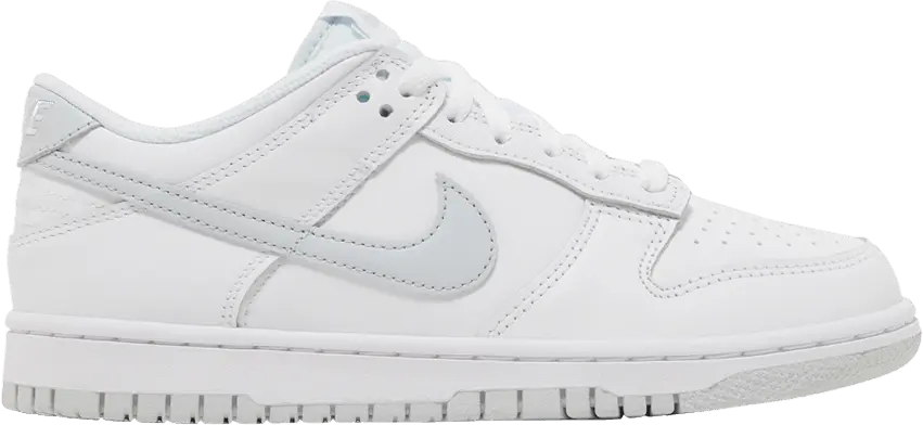  Nike Dunk Low White Pure Platinum (GS)