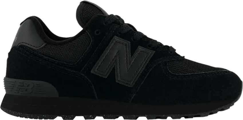  New Balance 574 Little Kid &#039;Core Pack - Black&#039;