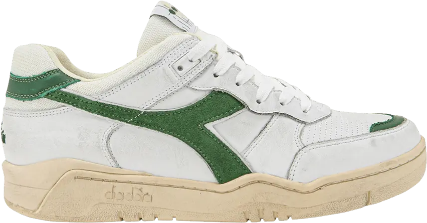  Diadora B.560 Used &#039;White Fogliage Green&#039;