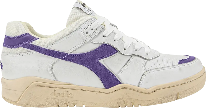  Diadora B.560 Used &#039;White Violet Iris&#039;