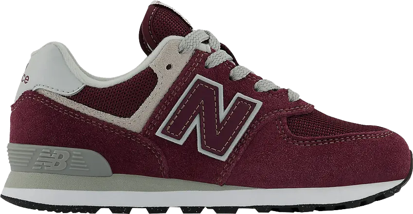  New Balance 574 Little Kid &#039;Core Pack - Burgundy&#039;