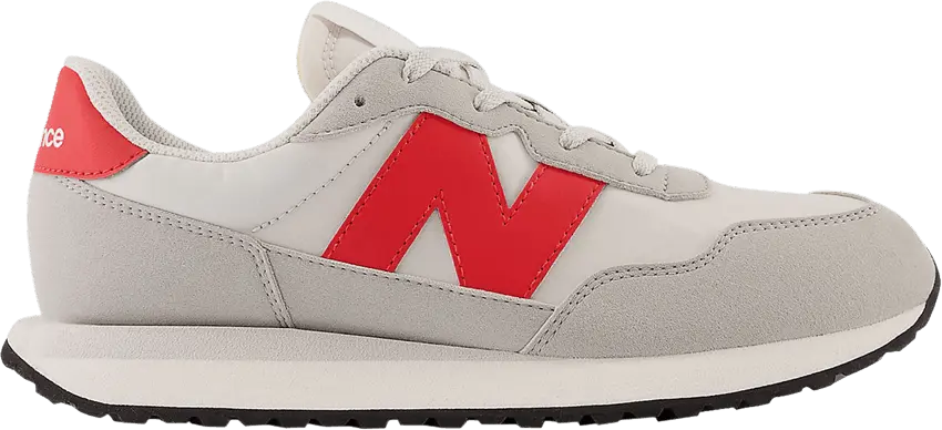  New Balance 237 Big Kid &#039;Concrete True Red&#039;