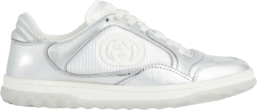 Gucci Wmns MAC80 Sneaker &#039;Metallic Silver&#039;