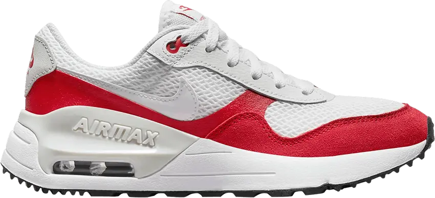 Nike Air Max SYSTM GS &#039;White University Red&#039;