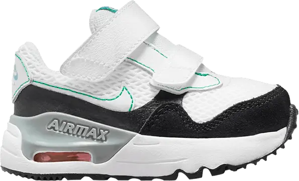  Nike Air Max SYSTM TD &#039;White Black Green&#039;