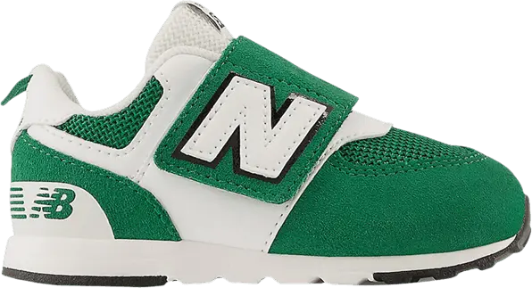  New Balance 574 New-B Hook &amp; Loop Toddler &#039;Classic Pine White&#039;