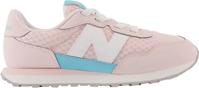  New Balance 237 Bungee Lace Little Kid &#039;Shell Pink&#039;