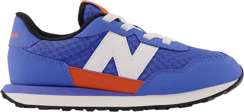  New Balance 237 Bungee Lace Little Kid Wide &#039;Bright Lapis Poppy&#039;