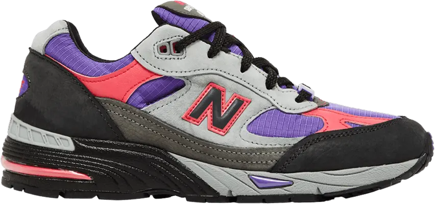  New Balance Palace x Wmns 991 Made in England &#039;Black Ultra Violet&#039;