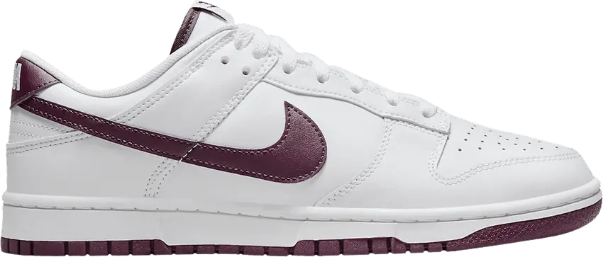  Nike Dunk Low Retro White Night Maroon