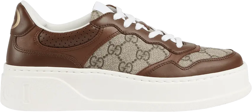  Gucci Wmns GG Sneaker &#039;Light Brown&#039;