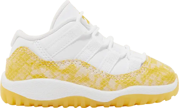  Jordan 11 Retro Low Yellow Snakeskin (TD)