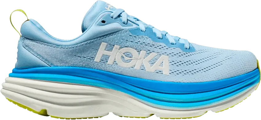  Hoka One One Bondi 8 Wide &#039;Airy Blue&#039;