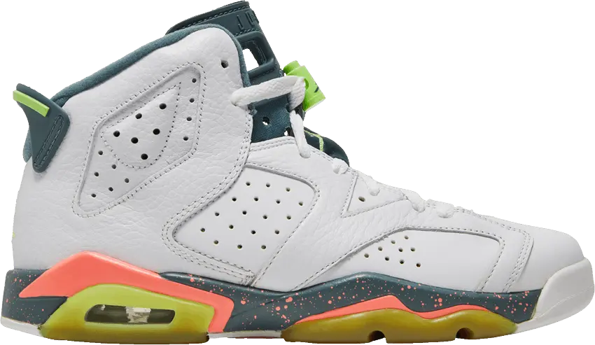  Jordan 6 Retro Bright Mango (GS)