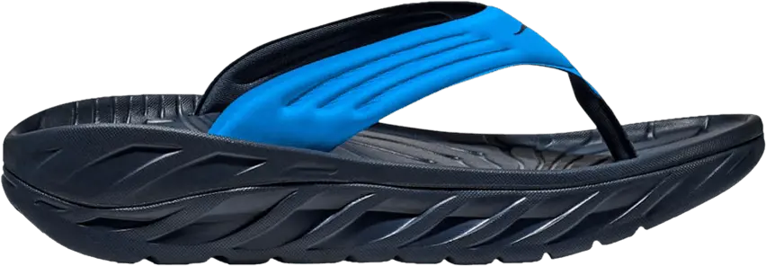  Hoka One One Ora Recovery Flip Slide &#039;Diva Blue Outer Space&#039;