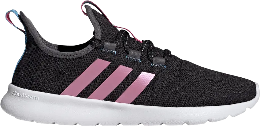  Adidas Wmns Cloudfoam Pure 2.0 &#039;Black Pulse Magenta&#039;