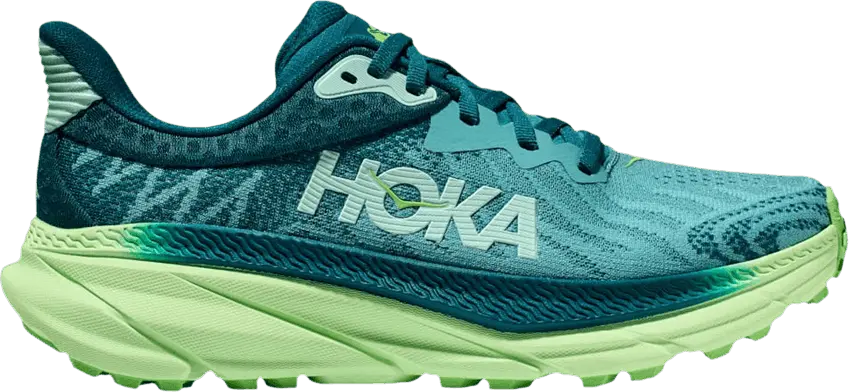  Hoka One One Wmns Challenger ATR 7 &#039;Ocean Mist Lime Glow&#039;