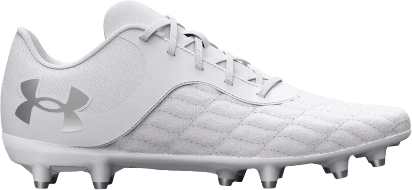 Under Armour Magnetico Select 3 FG GS &#039;White Metallic Silver&#039;