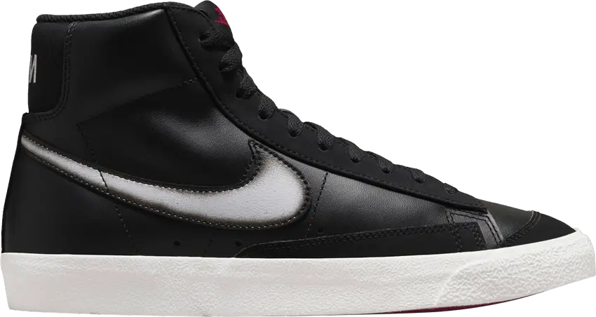  Nike Blazer Mid &#039;77 Vintage &#039;Airbrush - Black&#039;