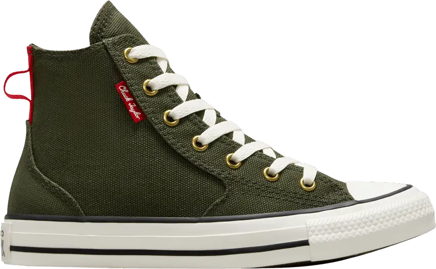  Converse Chuck Taylor All Star MFG High GS &#039;Craft Remastered - Forest Shelter Green&#039;