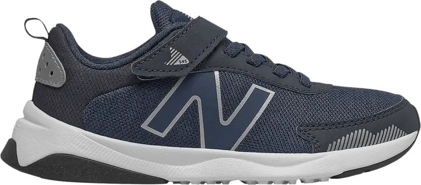 New Balance 545 Bungee Lace Top Strap Little Kid Wide &#039;Natural Indigo&#039;