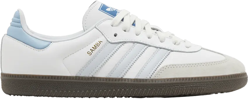 Adidas Samba OG &#039;White Halo Blue&#039;