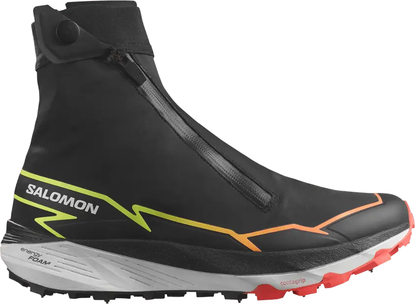 Salomon Winter Cross Spike &#039;Black Fiery Coral&#039;