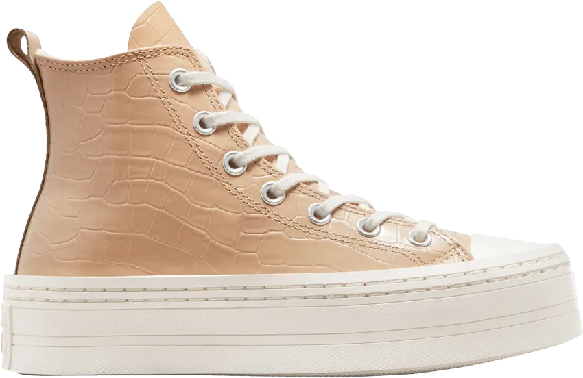  Converse Wmns Chuck Taylor All Star Modern Lift Platform High &#039;Crocodile&#039;