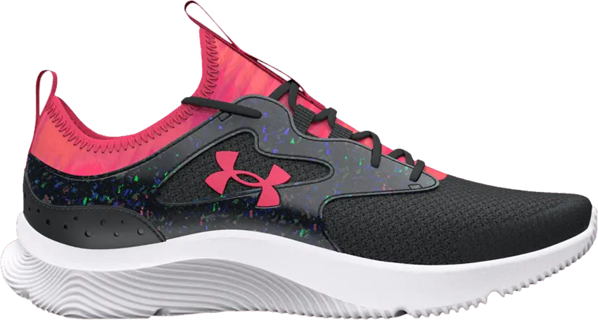 Under Armour Infinity 2.0 Printed GS &#039;Black Pink Shock&#039;