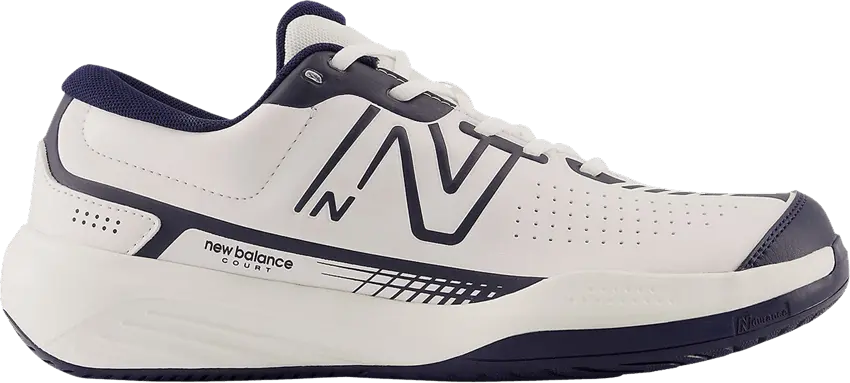  New Balance 696v5 2E Wide &#039;White Navy&#039;