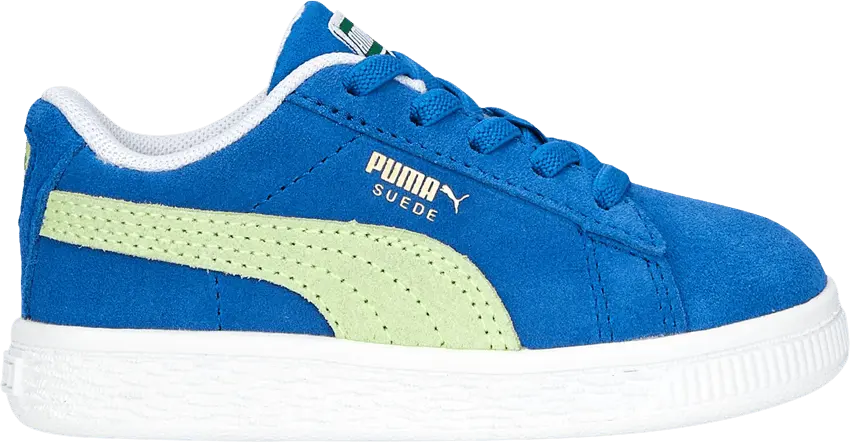  Puma Suede Classic 21 Infant &#039;Victoria Blue Fast Yellow&#039;