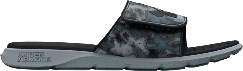  Under Armour Ignite 7 Graphic Strap Slide &#039;Harbor Blue Camo&#039;