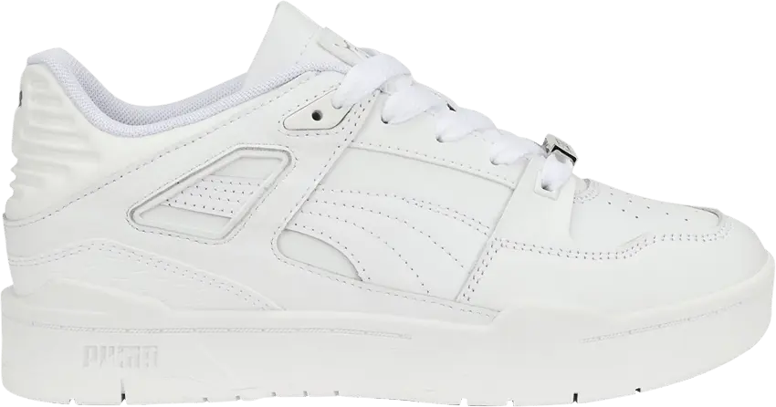  Puma Slipstream Lo &#039;Triple White&#039;