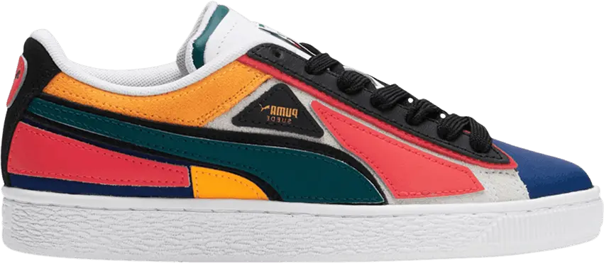  Puma Suede Big Kid &#039;Layers&#039;