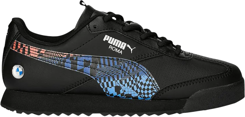  Puma BMW Motorsport x Roma Via Little Kid &#039;Black&#039;