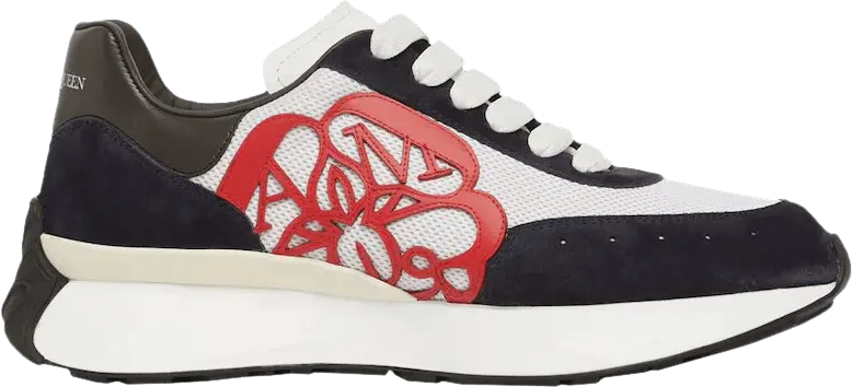  Alexander Mcqueen Alexander McQueen Sprint Runner Black Red