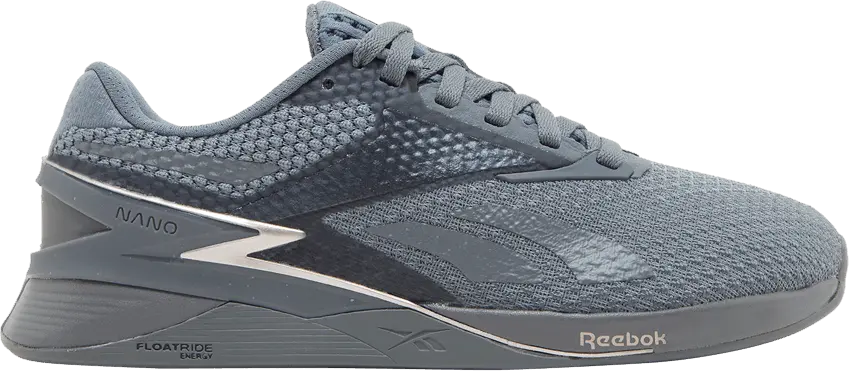  Reebok Wmns Nano X3 &#039;Pure Grey Taupe Metallic&#039;